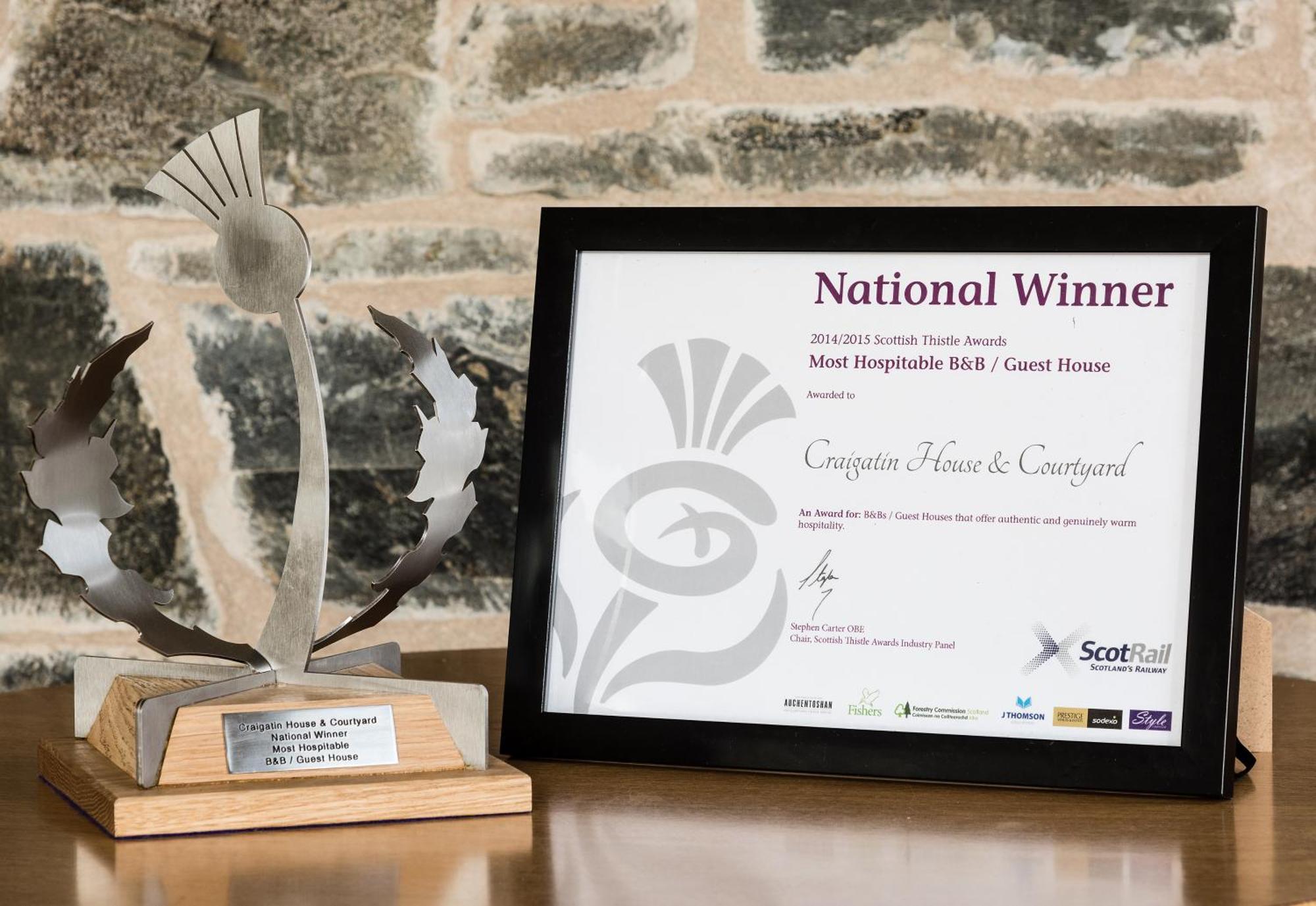Craigatin House & Courtyard Guest House Pitlochry Bagian luar foto